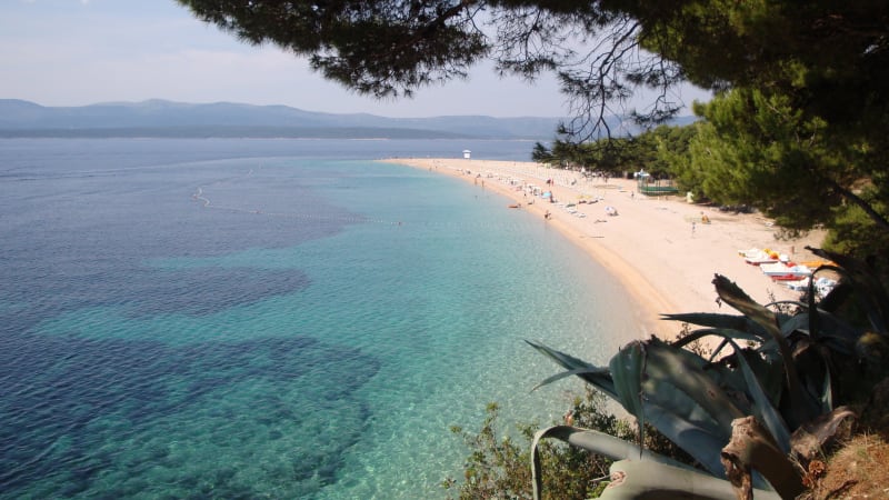 Seiling til Brač og sykling fra Milna til Postira