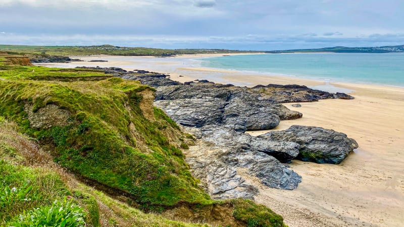 Langs North Cliffs til Godrevy naturreservat og Hayle