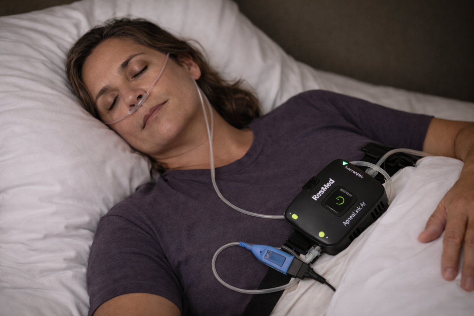 Estudio Poligrafía Respiratoria