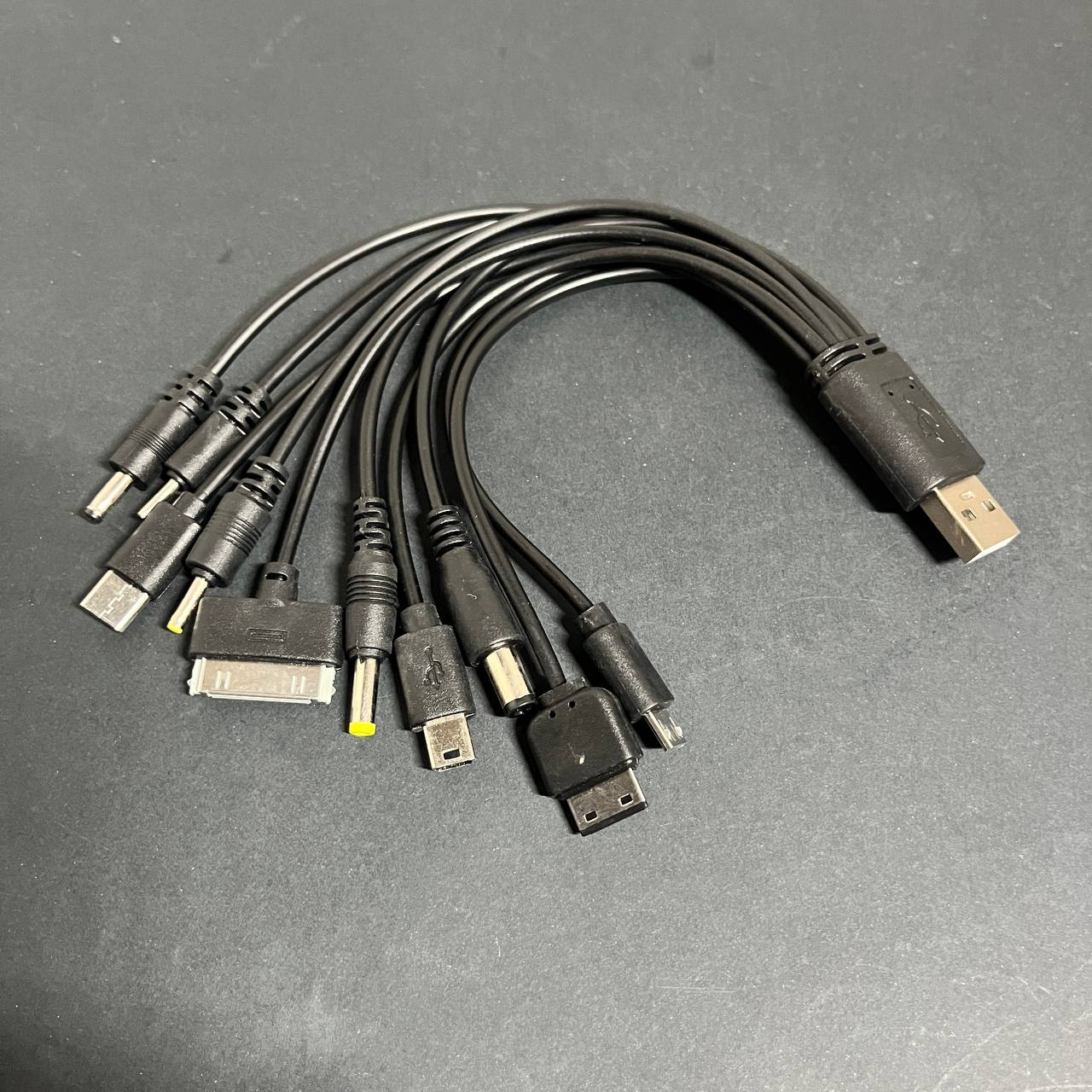 Cable Cargador Universal USB 10 en 1, Adaptador Multiconector