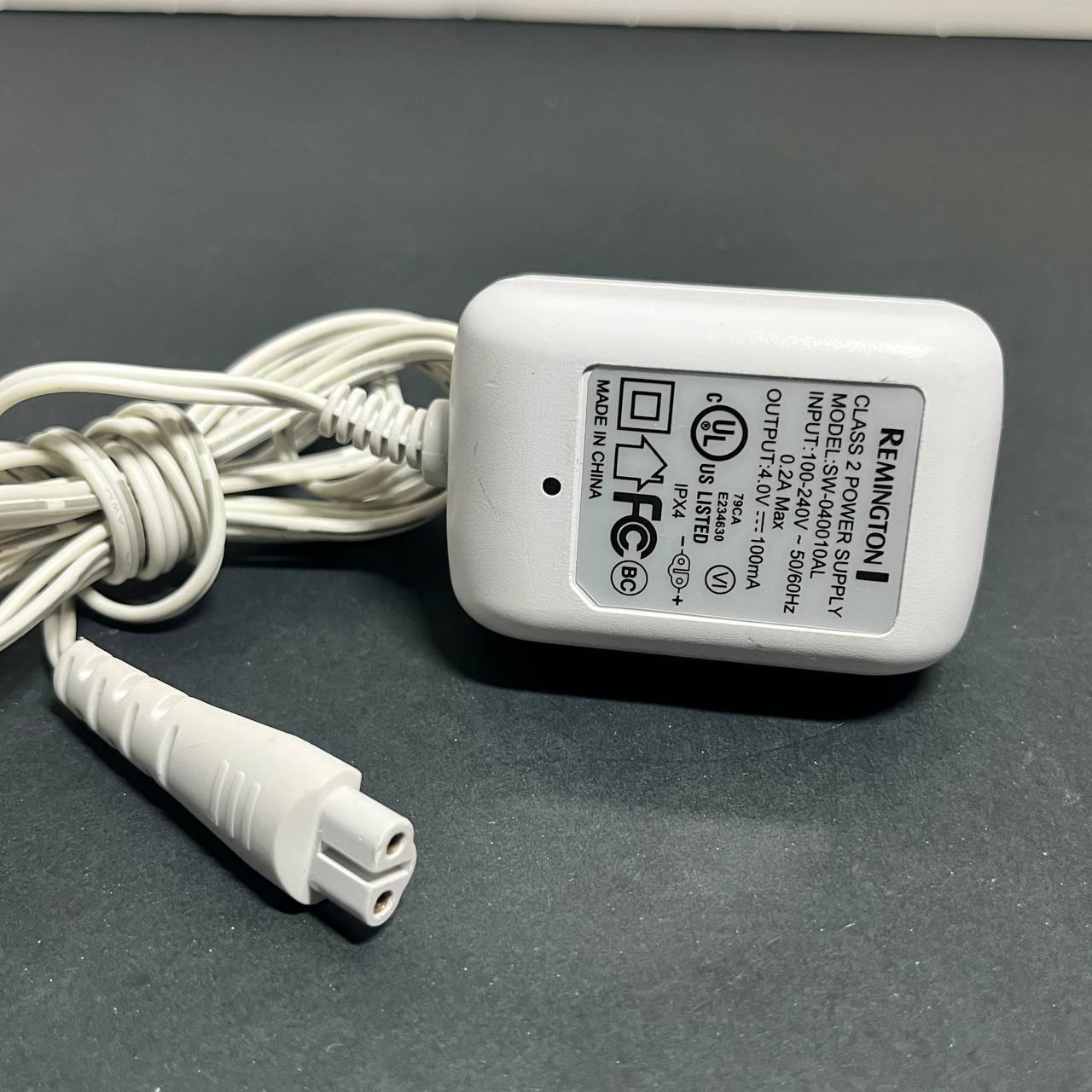 Cargador Fuente Remington SW-040010AL 4V 100mA para Afeitadora