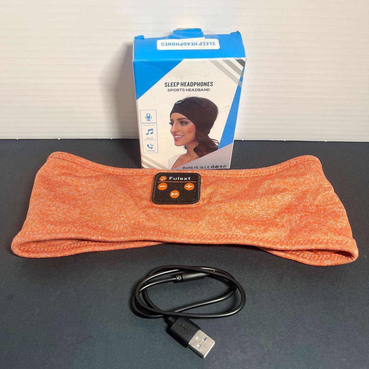 Diadema Deportiva Bluetooth Fulext con Auriculares Integrados y Micrófono
