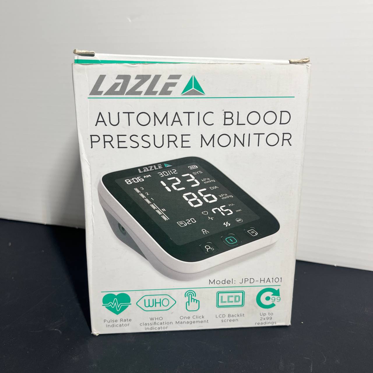 Monitor de Presión Arterial Digital Jumper con Pantalla LCD y Conectividad Bluetooth