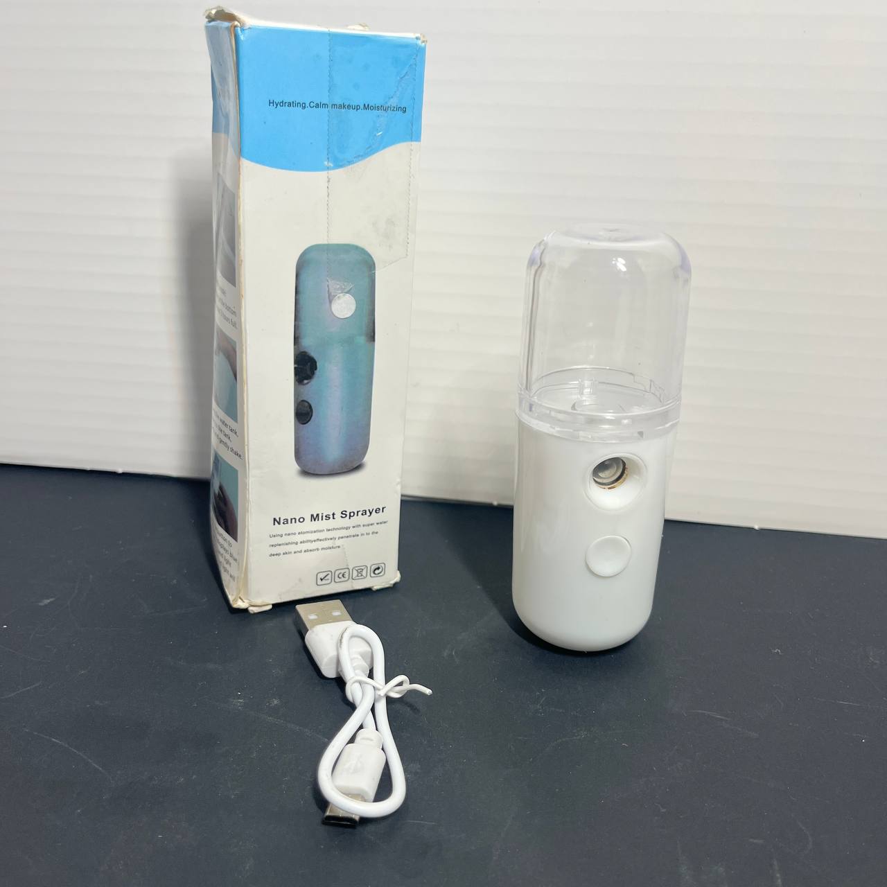 Nano Mist Sprayer Dispositivo de Atomización Facial Recargable USB