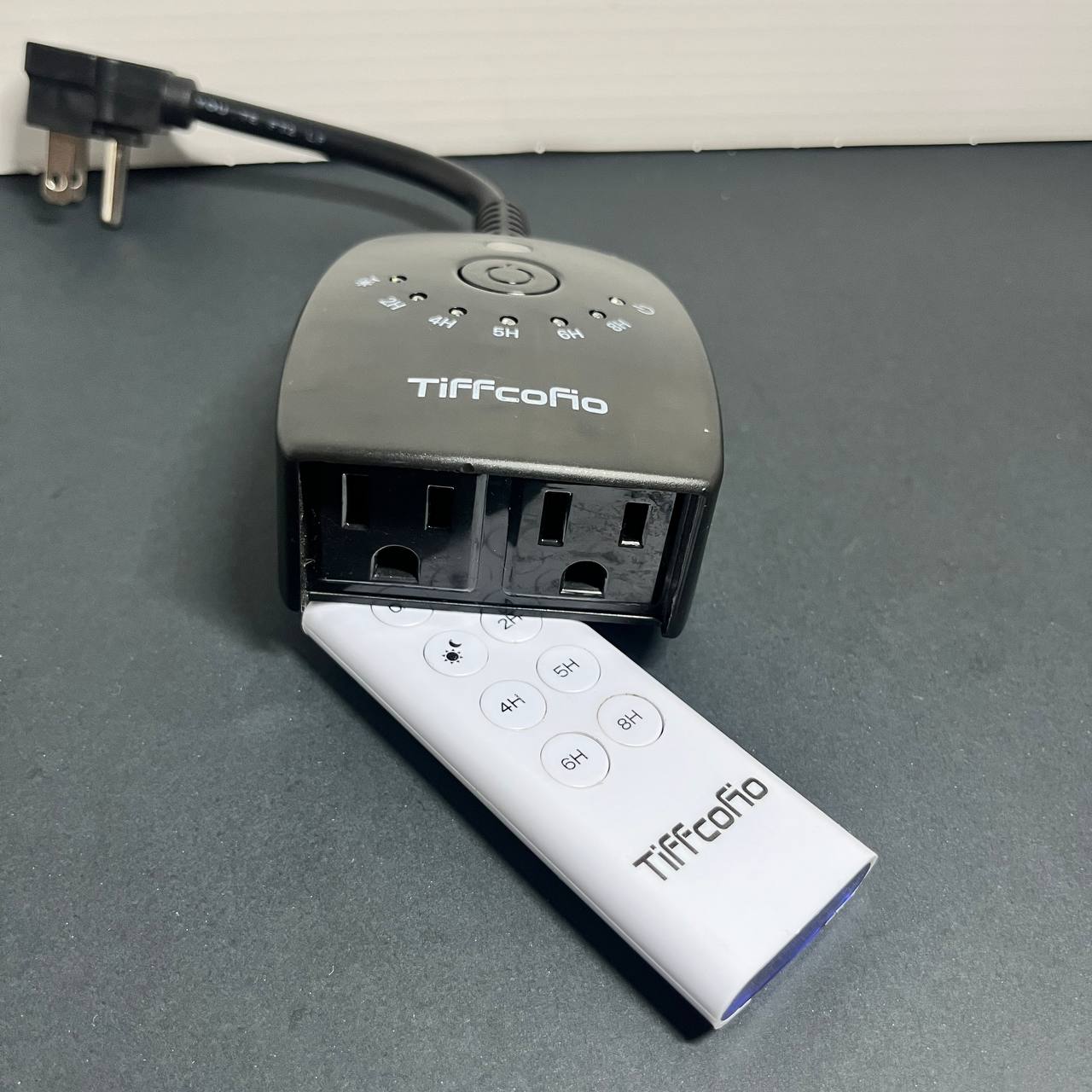 TiffcoFio Temporizador Remoto Exterior/Interior Programable 2-8H