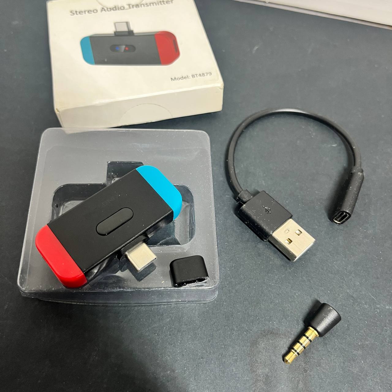 Transmisor Bluetooth USB-C para Audífonos Inalámbricos | Nintendo Switch, PS4, PS5 y PC
