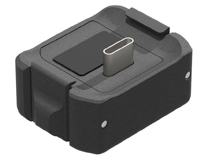 Base de adaptador de carga tipo C para DJI Osmo Pocket 3, con soporte de orificio de tornillo de 1/4 y soporte de aleación de aluminio duradero