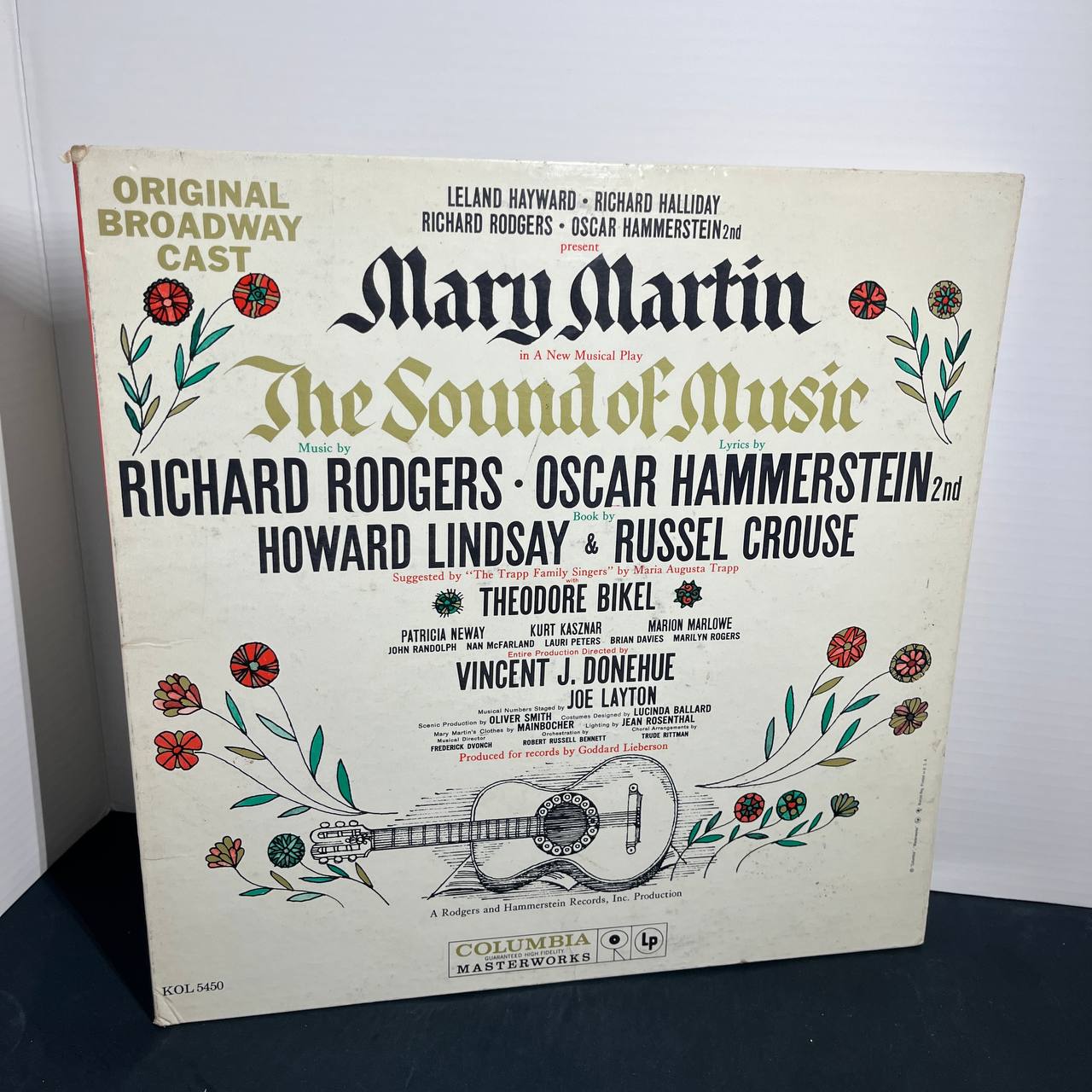 Vinilo Original Broadway Cast - The Sound of Music (Columbia Masterworks KOL 5450)