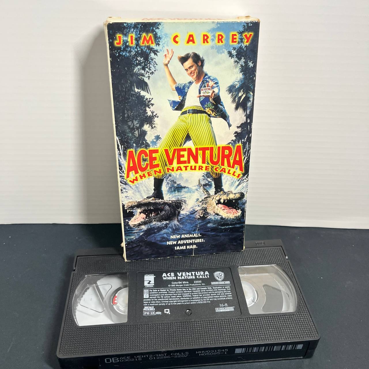VHS Ace Ventura: When Nature Calls - Película Original Edición Estándar