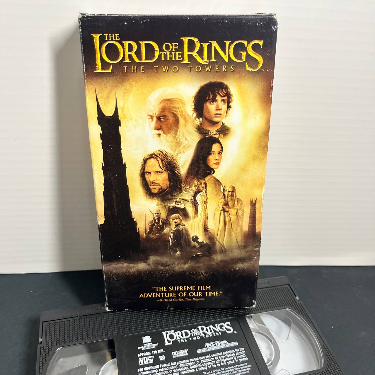 VHS The Lord of the Rings: The Two Towers - New Line Home Entertainment