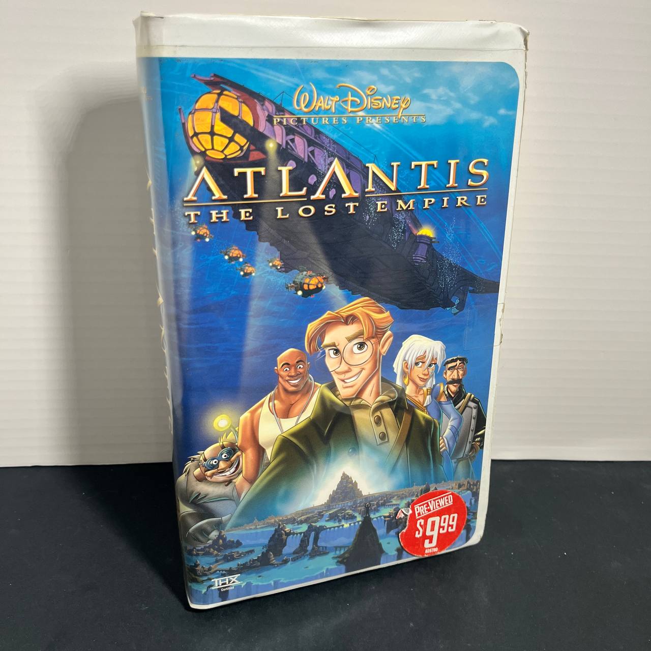 Walt Disney's Atlantis: The Lost Empire VHS Cassette