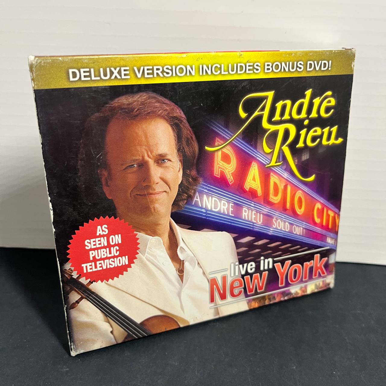 André Rieu Radio City Live in New York Deluxe Version CD/DVD Set