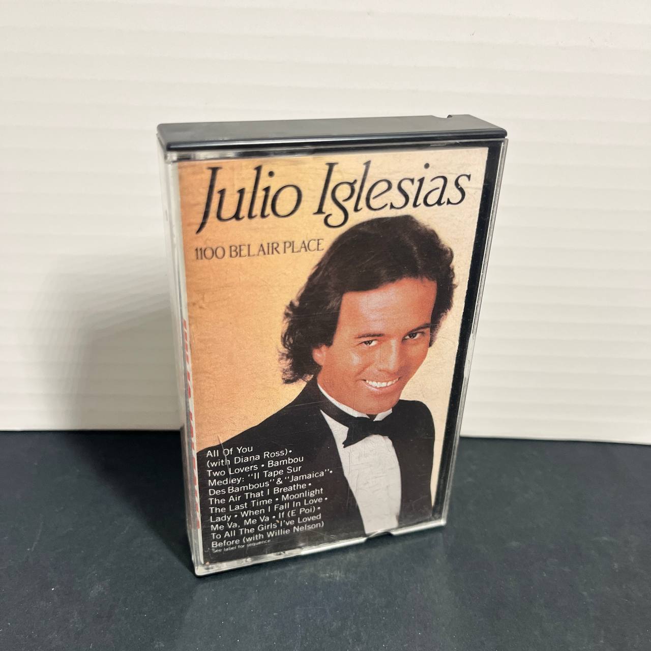 Cassette Julio Iglesias 1100 Bel Air Place Álbum Original
