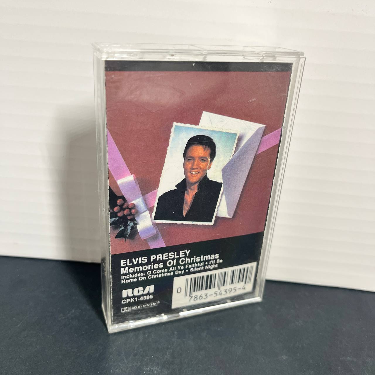 Cassette Elvis Presley Memories Of Christmas RCA CPK1-4395