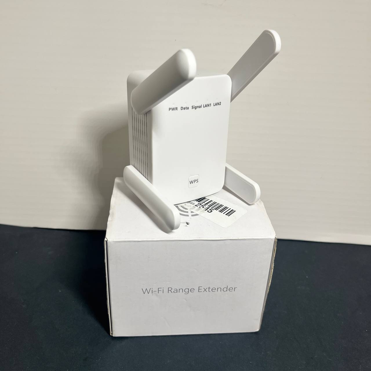 Amplificador Repetidor de Señal Wi-Fi 4 Antenas | 2 Puertos LAN y Botón WPS