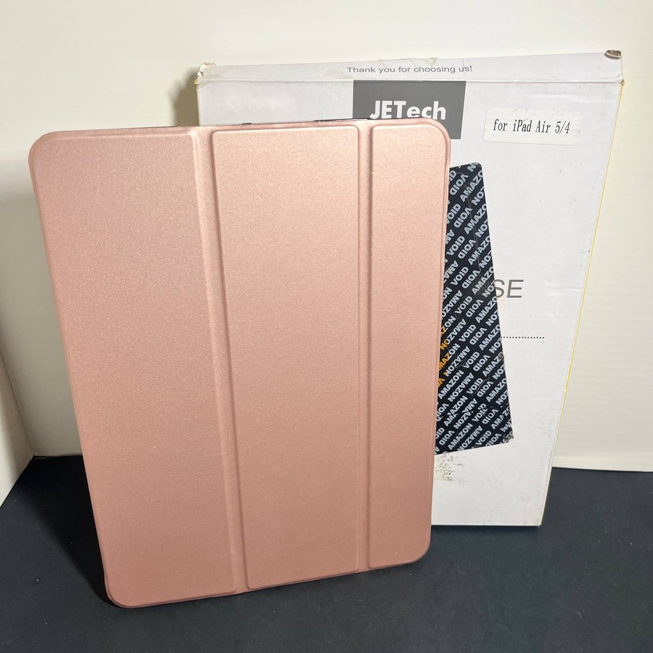 Funda JETech para iPad Air 5 (2022) y iPad Air 4 (2020) 10.9 pulgadas, color oro rosa