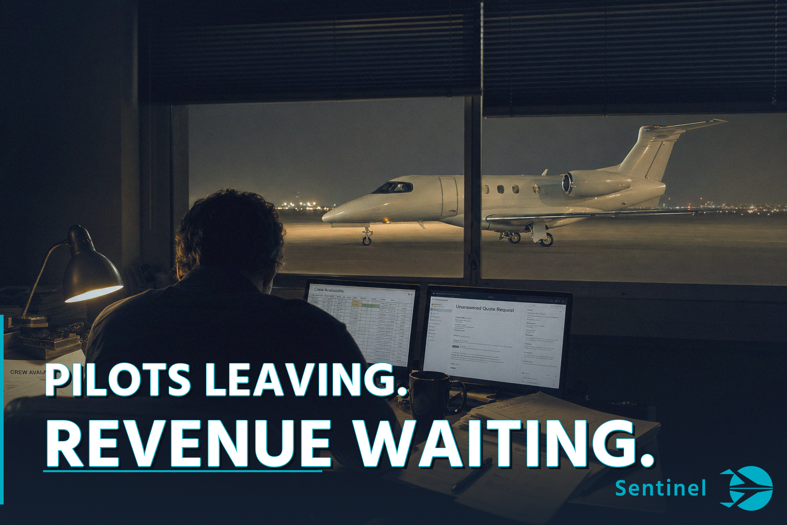 Pilot Migration to Major Airlines Is Forcing Part 135 Operators to Spend 40+ Hours Per Month on Crew Recruitment — Every Hour the Owner-Operator Spends Hiring Is an Hour Not Spent on the Revenue Problem That Pays for the Pilot
