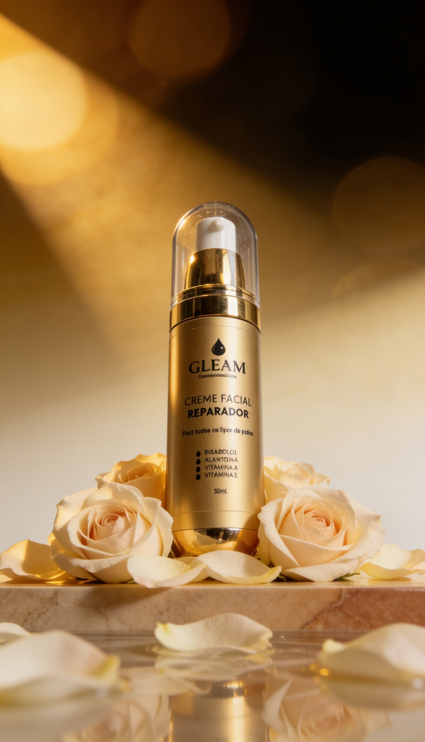 Gleam Creme Facial Reparador