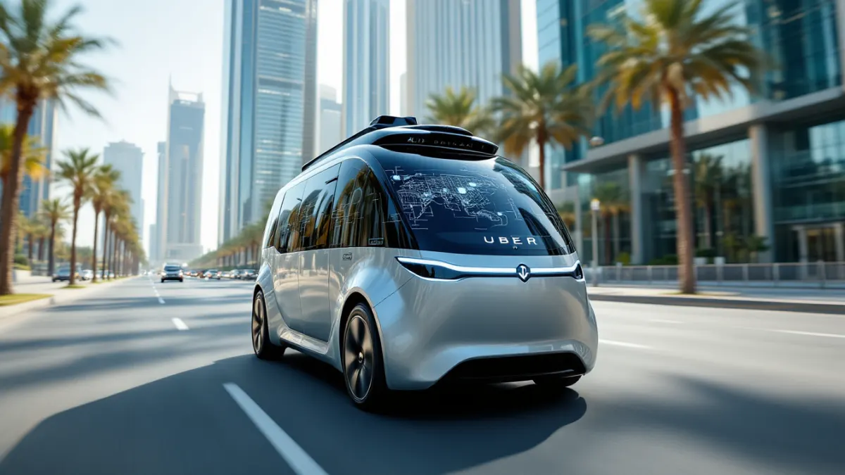 Why Abu Dhabi’s Uber Robotaxis Work Without Drivers