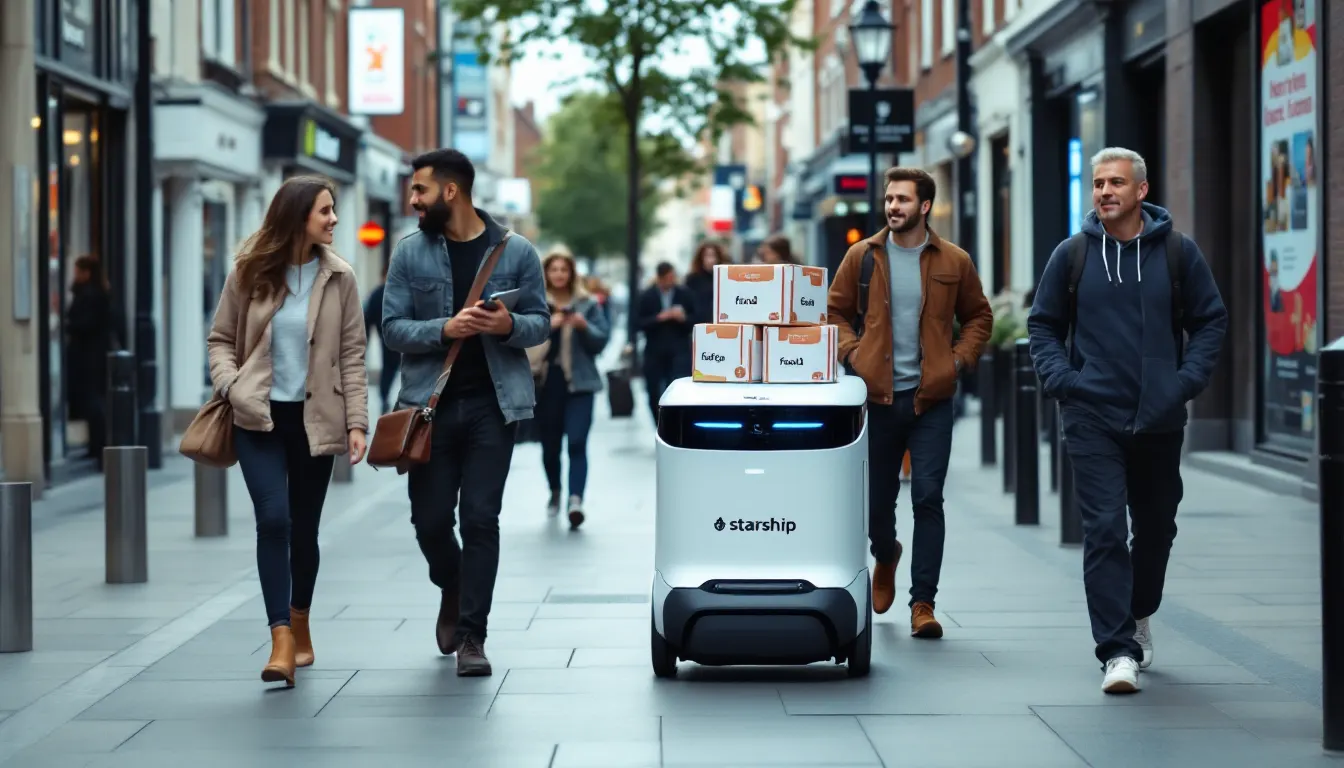 Why UK Embraced Uber Eats’ Starship Robot Deliveries First