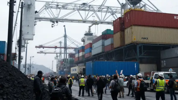 Australia Restarts Coal Port Operations After Climate Protest Halt