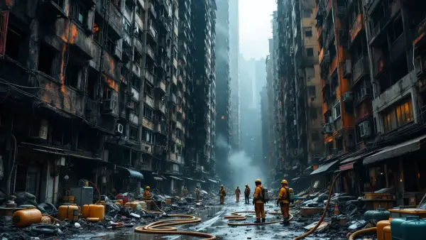 Hong Kong Insurers Brace for Record Claims After Tower Fire