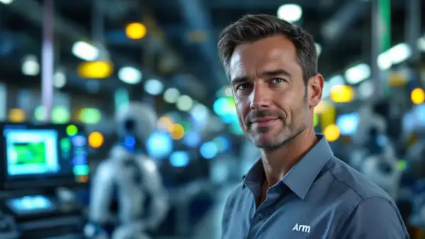 Why Arm’s CEO Sees Robots Replacing Factory Workers Soon