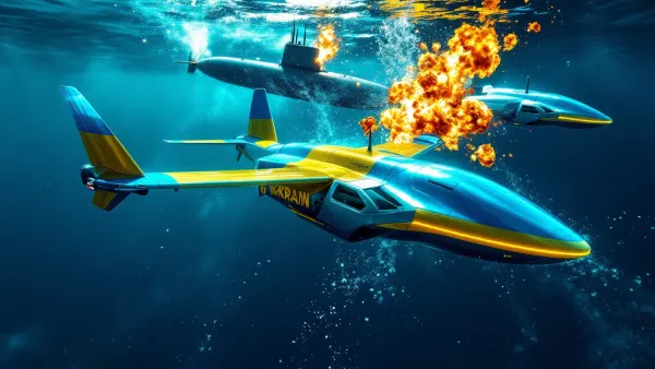 What Ukraine’s Submarine Drone Strike Reveals About Naval Warfare