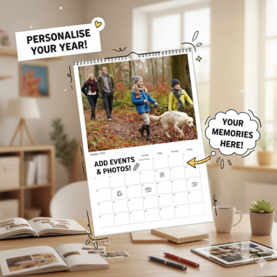 A4 Premium Photo Calendar