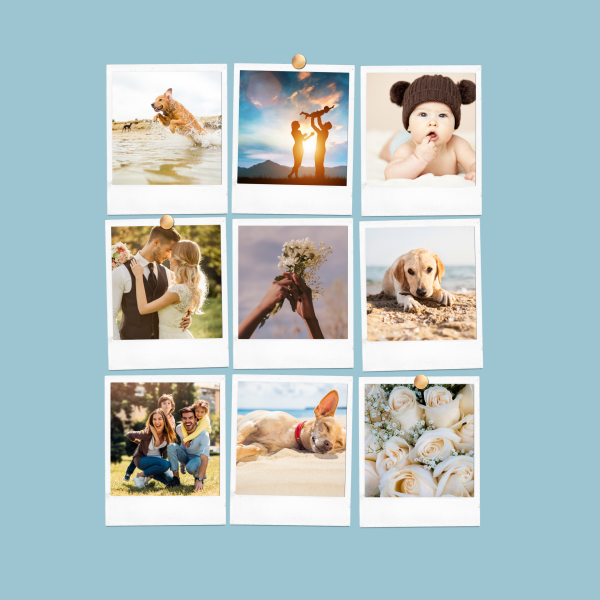 Retro Photo Prints - Polaroid Style 