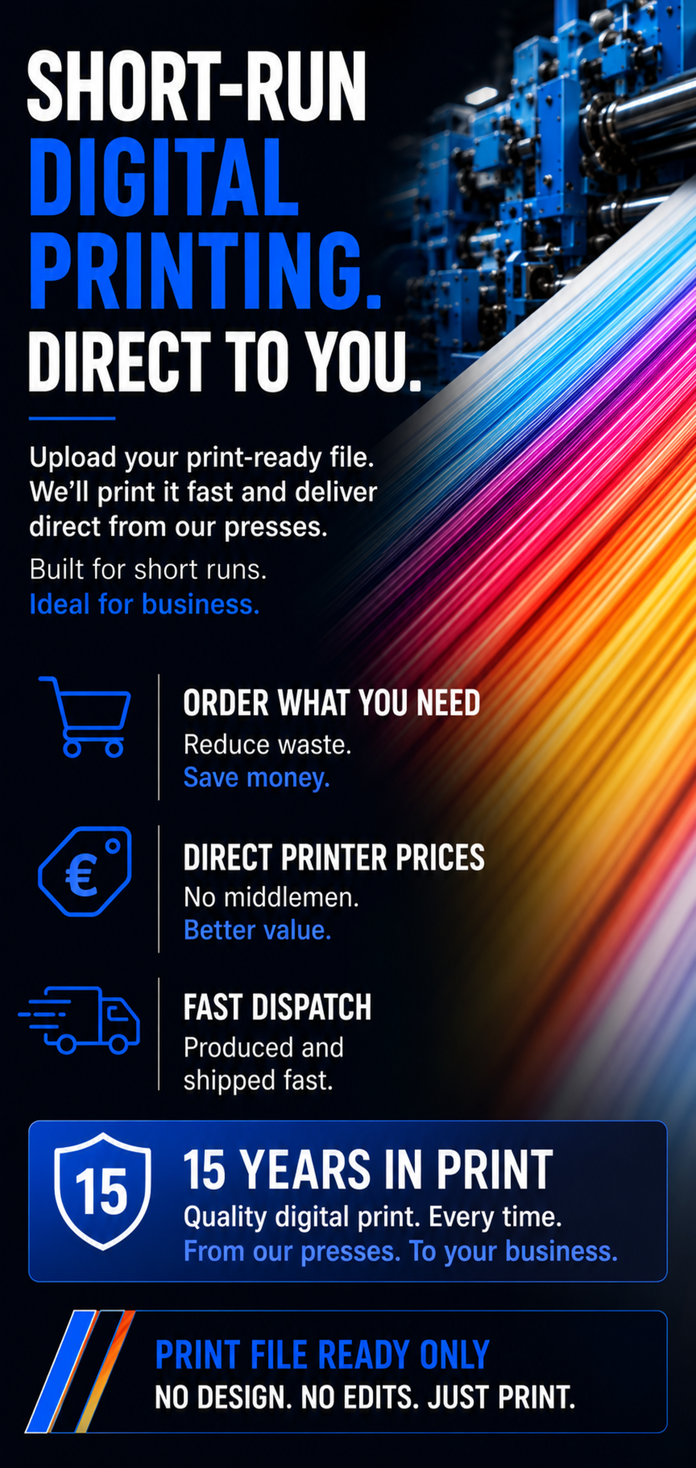 Printing on time Printing on time