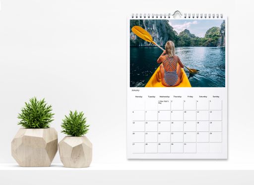 Personalised A4 Photo Calendar