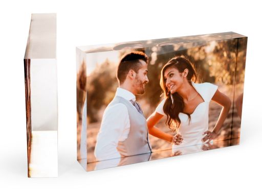 Customised Acrylic Photo Block