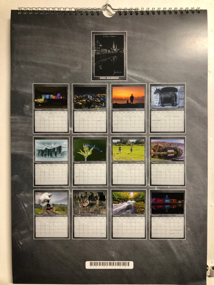 Personalised 2025 A3 Photo Calendar €9 Pixa Prints Ireland