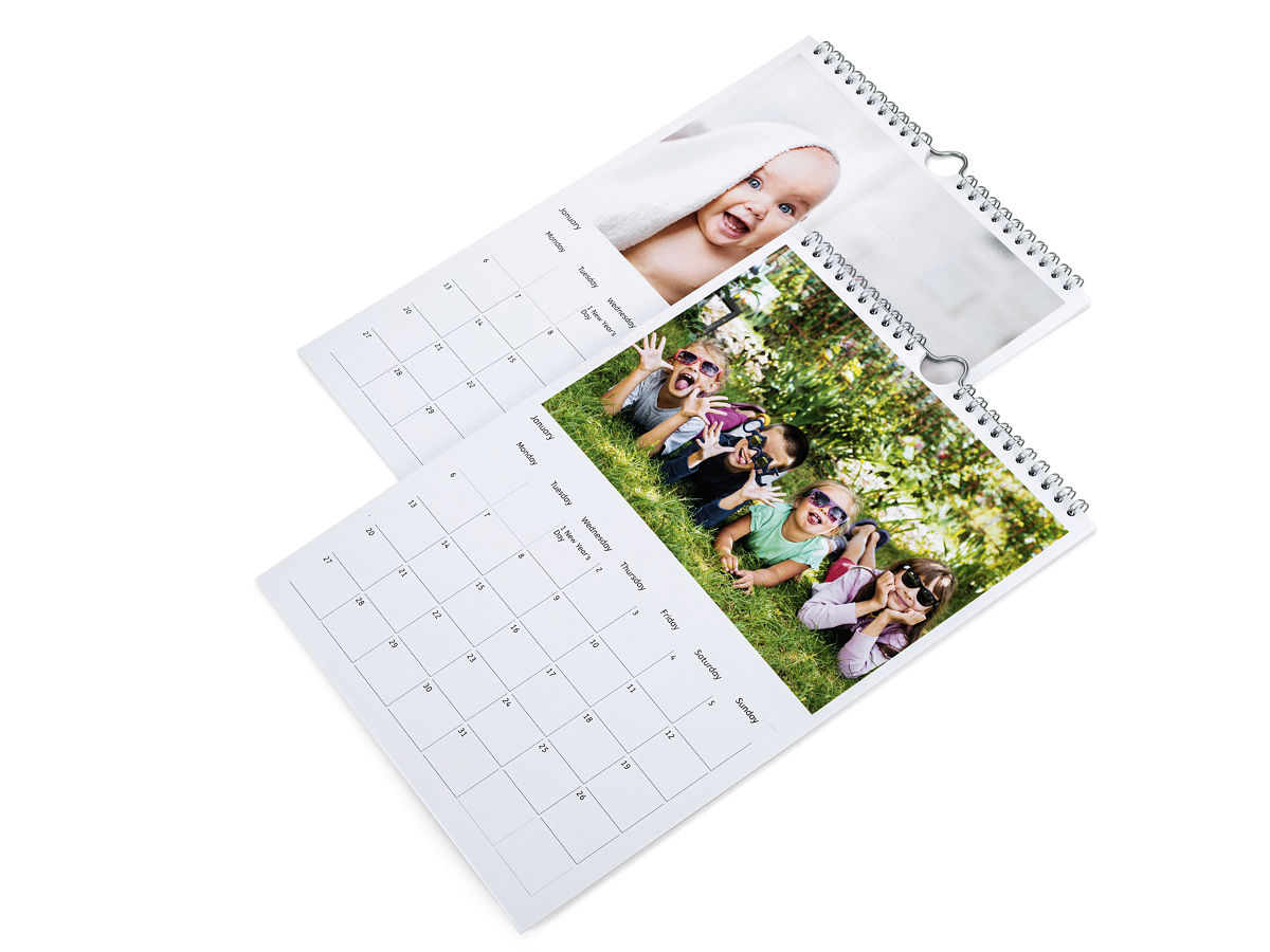 Personalised A3 Photo Calendar Pixa Prints Ireland