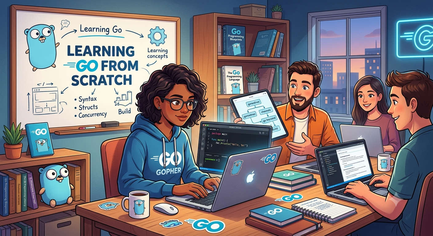 Learning Go from scratch in 2026