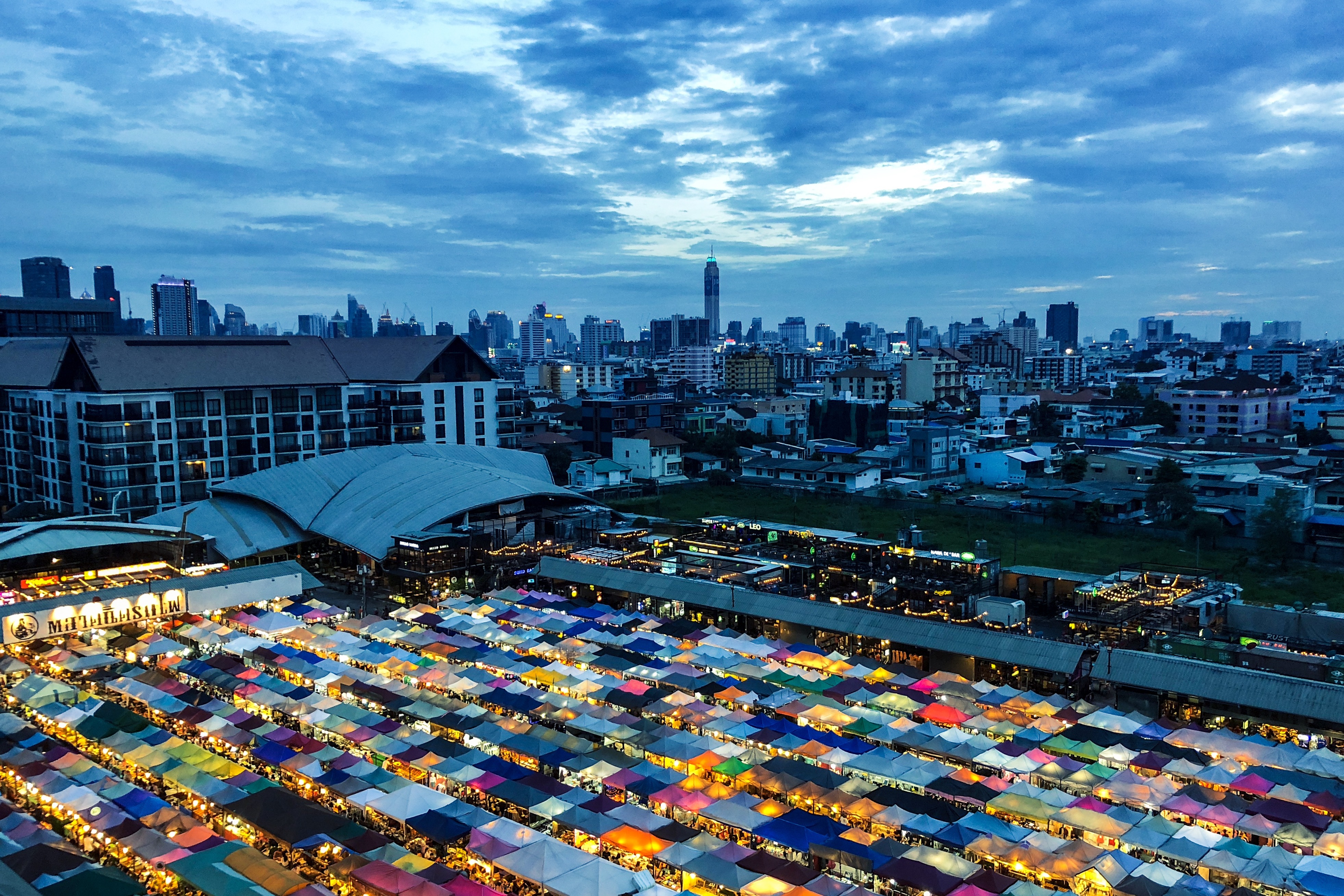 Lagos Skyline at Twilight