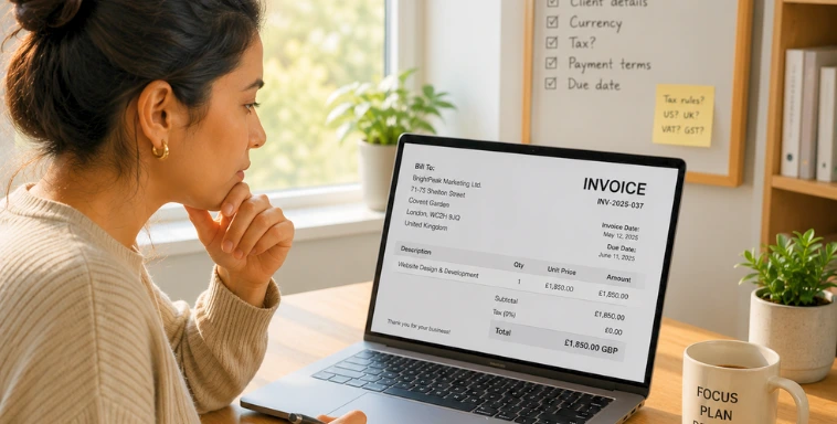 Do I Charge Sales Tax on Invoices to International Clients?