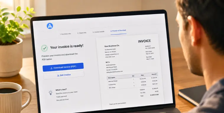 Free Invoice Generator: What It Actually Gives You (and When You'll Need More)