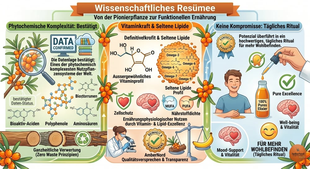 Wissenschaftliches Resümee — Sanddorn als funktionelle Ernährung