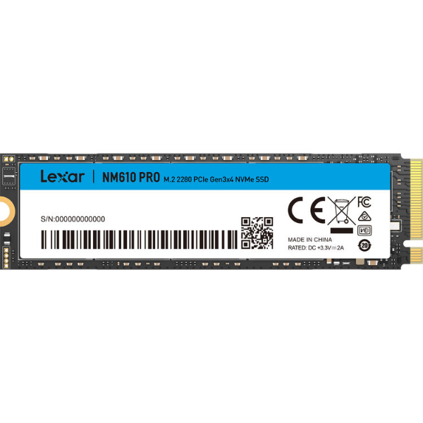 Lexar NM610 PRO M.2 2280 NVMe SSD 2TB