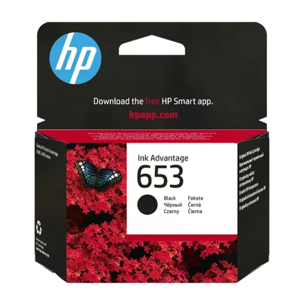 HP 653 Noir (3YM75AE)