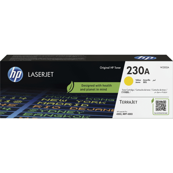 HP 230A (W2302A) - Jaune (Original)