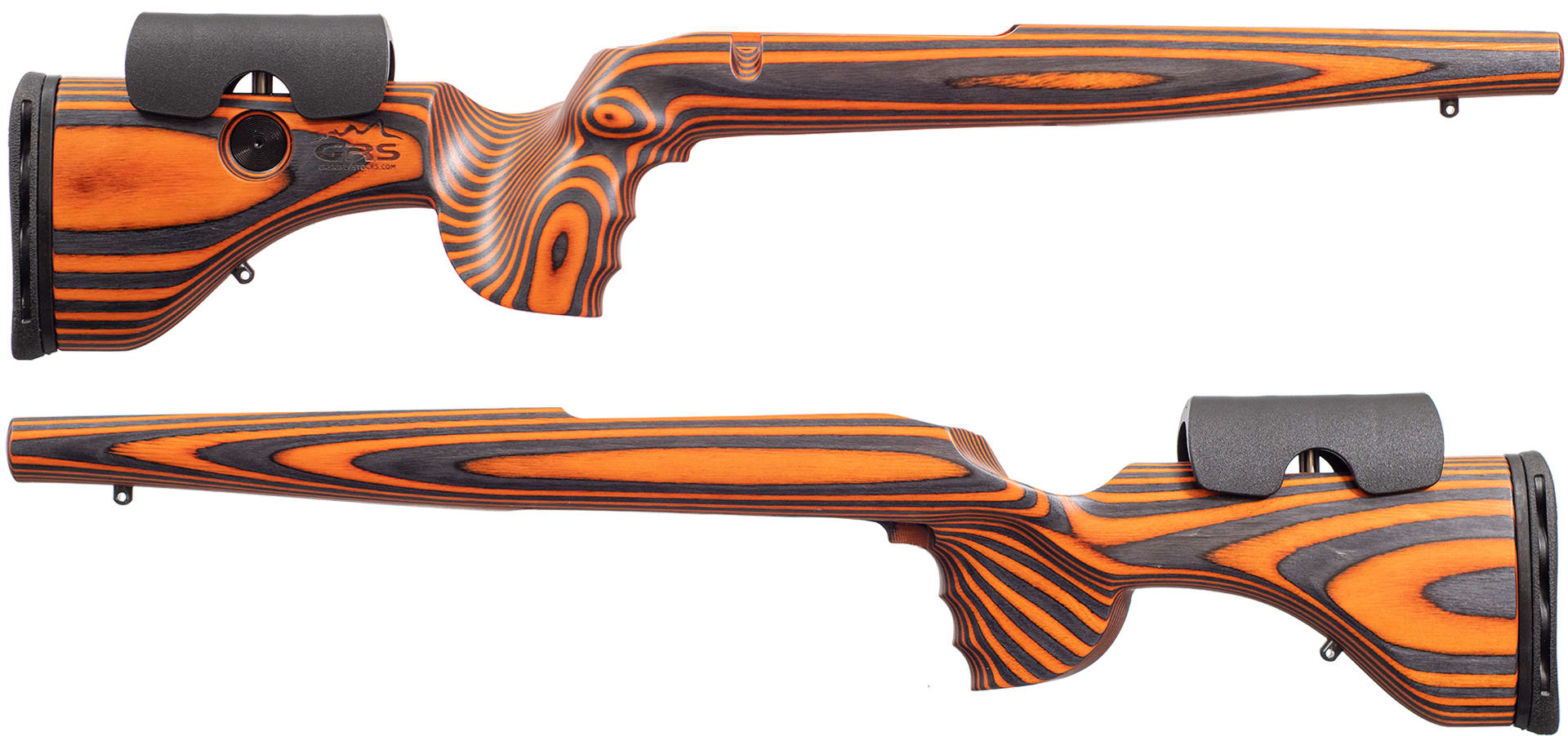 GRS Hunter Light Sako 75 V Orange Black GRS Riflestocks Webshop grs-hunter-light-sako-75-v-orange-black-grs-riflestocks-webshop