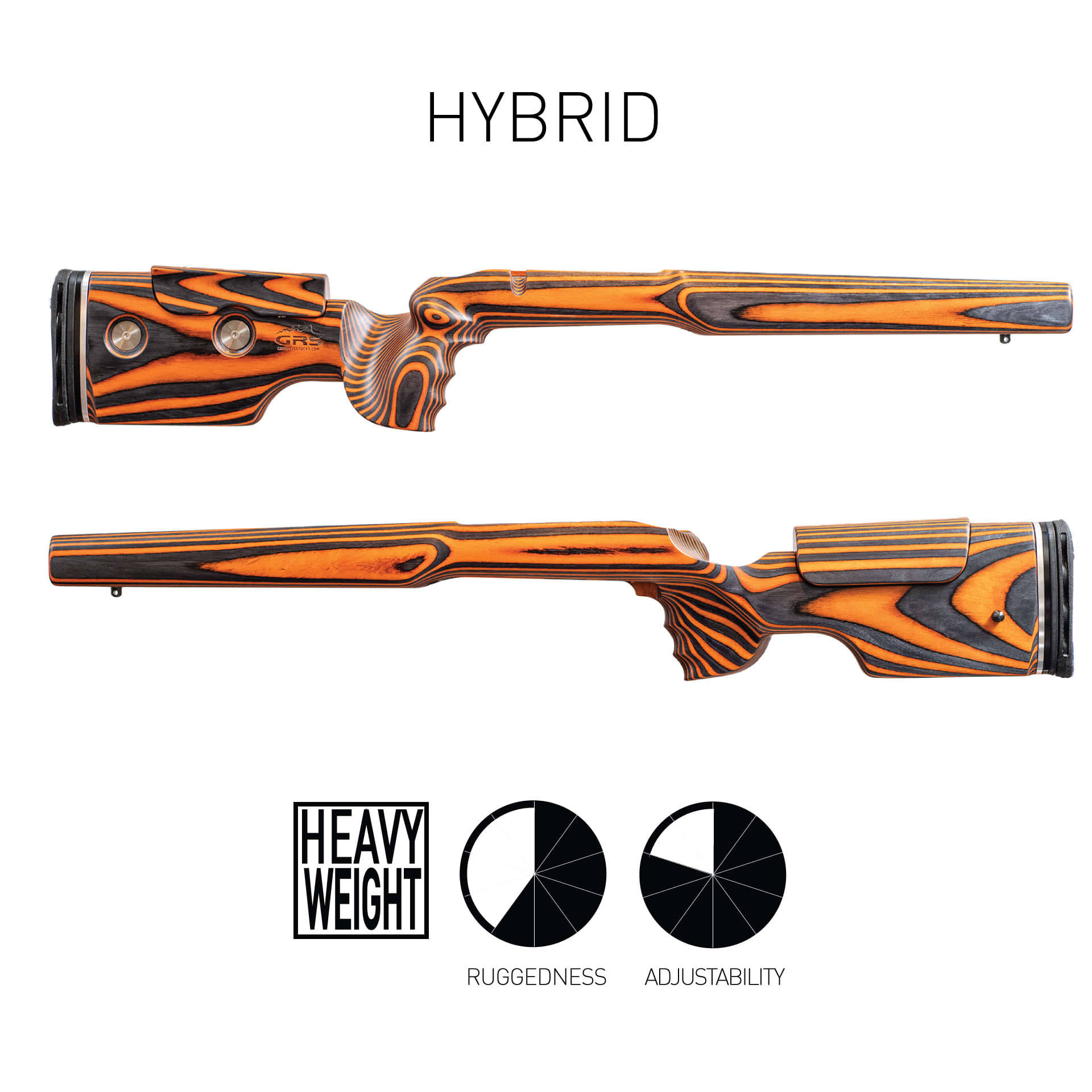 Image of GRS Hybrid, both sides, with rating