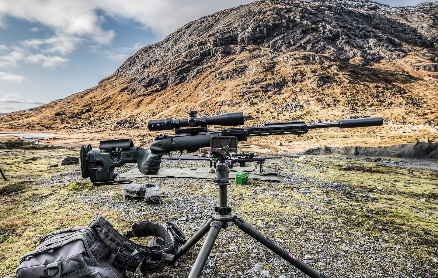 Photo of GRS Warg, complete rifle o tripod, longrange