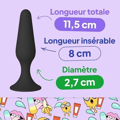 Vue 5 de Sinful Slim Plug Anal