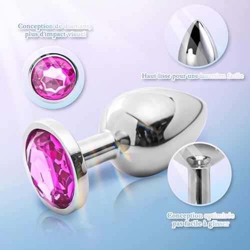 Vue 3 de Plug Anus Femme Sex