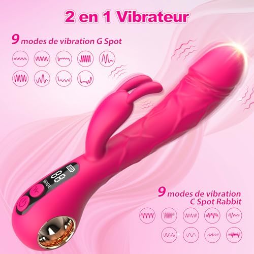 Vue 2 de Vibromasseurs Feminin Gode Femme