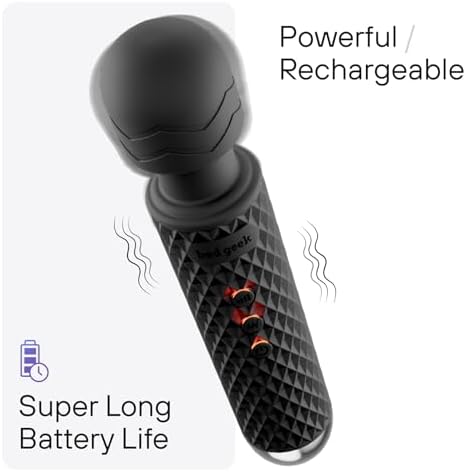 Vue 3 de Bed Geek Wand Masseur